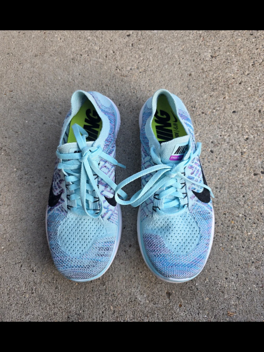 Nike Women's Free 4.0 Flyknit  Size 7